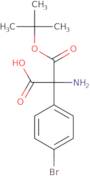 2-(4-bromophenyl)-2-{[(tert-butoxy)carbonyl]amino}acetic acid