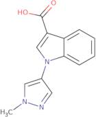 -1(1-methyl-1H-pyrazol-4-yl)-1H-indole-3-carboxylic acid