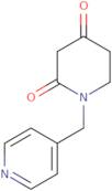 1-(Pyridin-4-ylmethyl)piperidine-2,4-dione