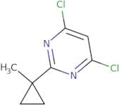 4,6-Dichloro-2-(1-methylcyclopropyl)pyrimidine