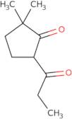 2,2-Dimethyl-5-propanoylcyclopentan-1-one