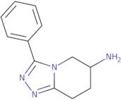 3-Phenyl-5H,6H,7H,8H-[1,2,4]triazolo[4,3-a]pyridin-6-amine