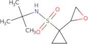 N-tert-Butyl-1-(oxiran-2-yl)cyclopropane-1-sulfonamide