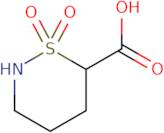 1,1-Dioxo-1Î»â¶,2-thiazinane-6-carboxylic acid