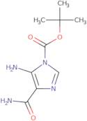 tert-Butyl 5-amino-4-carbamoyl-1H-imidazole-1-carboxylate