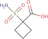 1-Sulfamoylcyclobutane-1-carboxylic acid