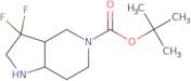 tert-Butyl 3,3-difluorooctahydro-5H-pyrrolo[3,2-c]pyridine-5-carboxylate