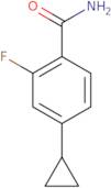 4-Cyclopropyl-2-fluoro-benzamide