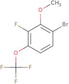 1-Bromo-3-fluoro-2-methoxy-4-(trifluoromethoxy)benzene