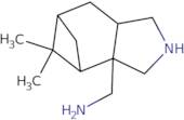 {9,9-Dimethyl-4-azatricyclo[6.1.1.0,2,6]decan-2-yl}methanamine