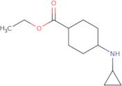 Trans-ethyl (1R,4R)-4-(cyclopropylamino)cyclohexane-1-carboxylate