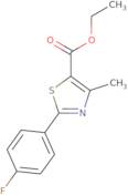 2-(4-Fluoro-phenyl)-4-methyl-thiazole-5-carboxylic acid ethyl ester