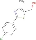 (2-(4-Chlorophenyl)-4-methylthiazol-5-yl)methanol