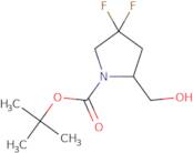 tert-Butyl 4,4-difluoro-2-(hydroxymethyl)pyrrolidine-1-carboxylate