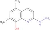 2-Hydrazino-5,7-dimethylquinolin-8-ol