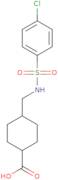 4-[(4-Chlorobenzenesulfonamido)methyl]cyclohexane-1-carboxylic acid