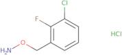 o-[(3-Chloro-2-fluorophenyl)methyl]hydroxylamine hydrochloride