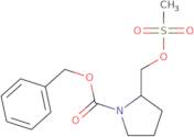 Benzyl 2-[(methanesulfonyloxy)methyl]pyrrolidine-1-carboxylate