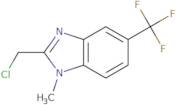 2-(chloromethyl)-1-methyl-5-(trifluoromethyl)benzimidazole