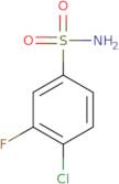 4-Chloro-3-fluorobenzene sulfonamide