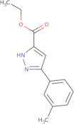 Ethyl 5-(3-methylphenyl)-1H-pyrazole-3-carboxylate