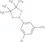 2-(3-Bromo-5-methylphenyl)-4,4,5,5-tetramethyl-1,3,2-dioxaborolane