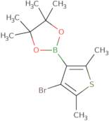 2-(4-Bromo-2,5-dimethylthiophen-3-yl)-4,4,5,5-tetramethyl-1,3,2-dioxaborolane