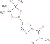 4-(4,4,5,5-Tetramethyl-[1,3,2]dioxaborolan-2-yl)-pyrazole-1-carboxylic acid di36methylamide