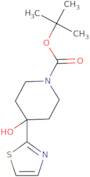 tert-butyl 4-hydroxy-4-(1,3-thiazol-2-yl)piperidine-1-carboxylate