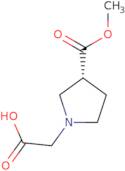 (R)-1-Carboxymethyl-pyrrolidine-3-carboxylic acid methyl ester ee