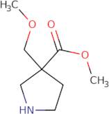 Methyl 3-(methoxymethyl)pyrrolidine-3-carboxylate