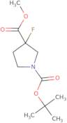 3-Methyl 1-boc-3-fluoropyrrolidine-3-carboxylate
