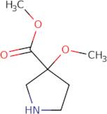 Methyl 3-methoxypyrrolidine-3-carboxylate