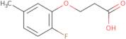 3-(2-Fluoro-5-methylphenoxy)propanoic acid