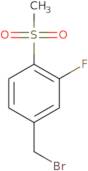 3-Fluoro-4-(methylsulphonyl)benzyl bromide