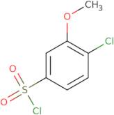 4-Chloro-3-methoxybenzene-1-sulfonyl chloride