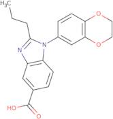 1-(2,3-Dihydrobenzo[b][1,4]dioxin-6-yl)-2-propyl-1H-benzo[D]imidazole-5-carboxylic acid