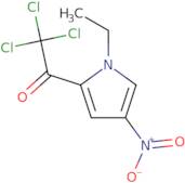 2,2,2-Trichloro-1-(1-ethyl-4-nitro-1H-pyrrol-2-yl)-ethanone