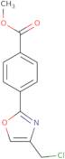 Methyl 4-[4-(chloromethyl)-1,3-oxazol-2-yl]benzoate