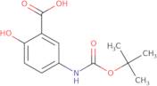 5-[[(1,1-Dimethylethoxy)carbonyl]amino]-2-hydroxybenzoic acid