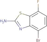 4-Bromo-7-fluoro-1,3-benzothiazol-2-amine