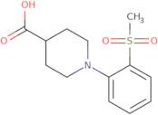 1-[2-(Methylsulfonyl)phenyl]piperidine-4-carboxylic acid