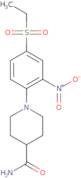 1-[4-(Ethylsulfonyl)-2-nitrophenyl]piperidine-4-carboxamide