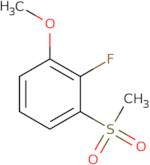 1-Fluoro-2-methoxy-6-methylsulfonylbenzene