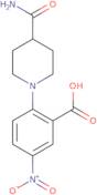 5-Nitro-2-(piperidin-4-carboxamide-1-yl)benzoic acid