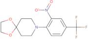 8-[(2-Nitro-4-(trifluoromethyl)phenyl]-1,4-dioxa-8-azaspiro-[4,5]-decane