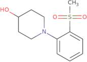 1-[2-(Methylsulfonyl)phenyl]piperidin-4-ol