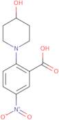 5-Nitro-2-(piperidin-4-ol-1-yl)benzoic acid