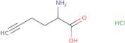 (2S)-2-Aminohex-5-ynoic acid hydrochloride