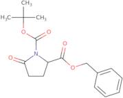 O2-Benzyl O1-tert-butyl 5-oxopyrrolidine-1,2-dicarboxylate